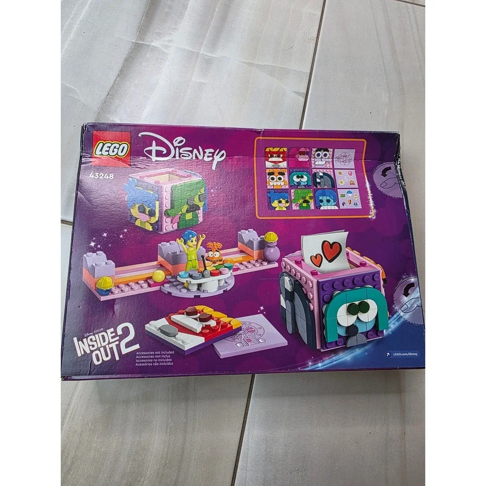 LEGO Disney Pixar Inside Out 2 Mood Cubes 43248 Building Set 394 Pcs Joy Anxiety